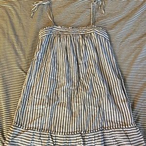 Abercrombie & Fitch striped cotton dress.